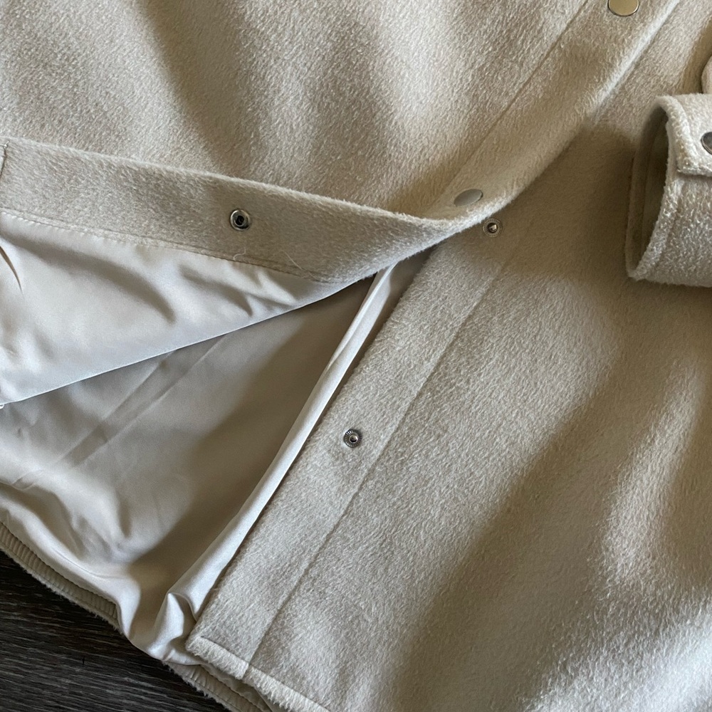 H&M Fleece Shacket Jacket - Picture 4 of 5